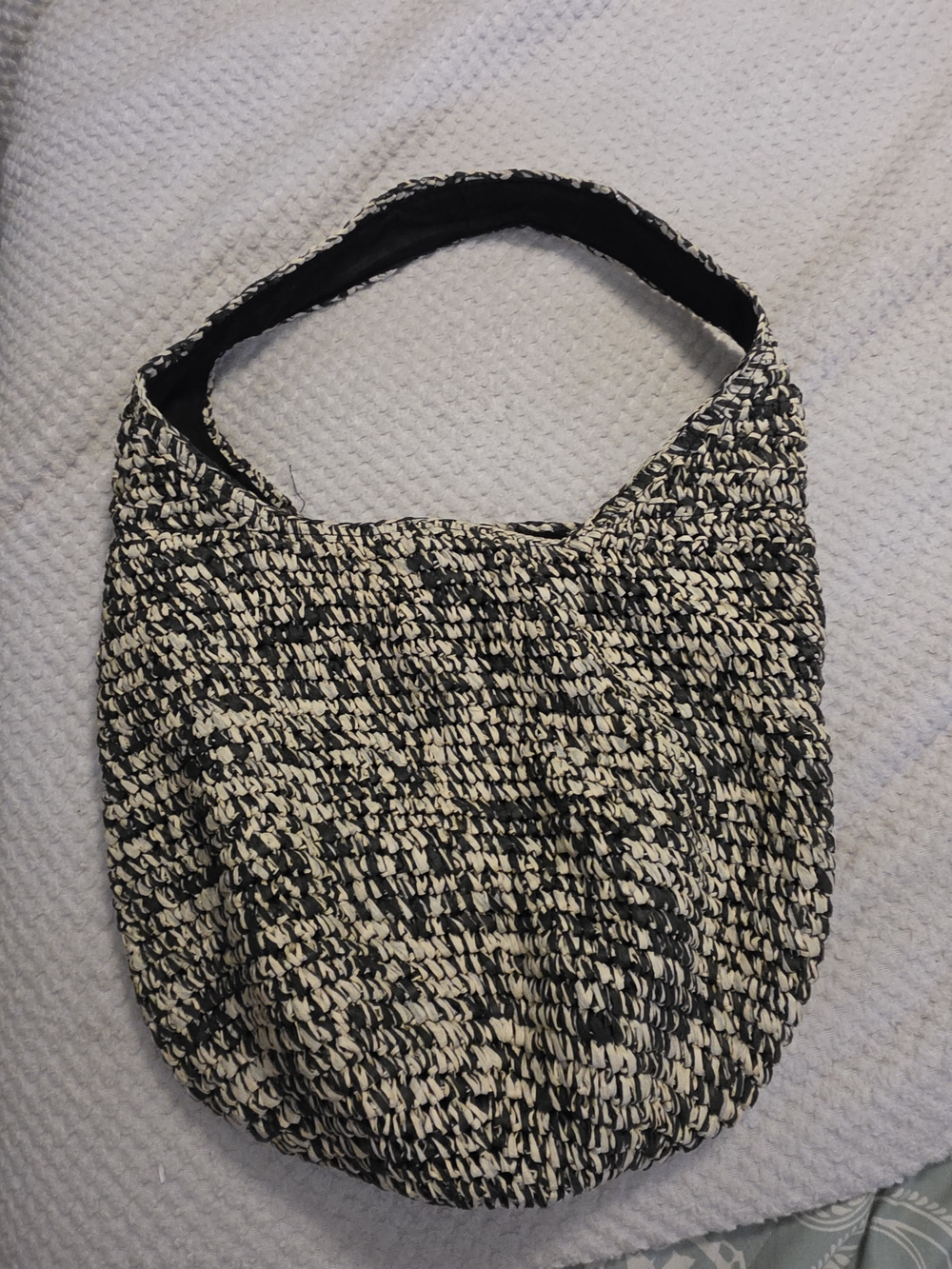 Banana Repunlic Woven Shoulder Bag - Stylish Everyday Tote